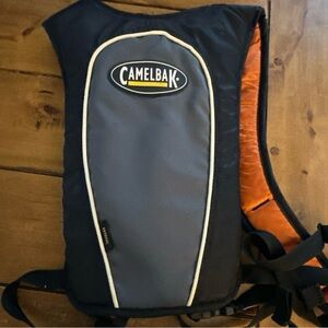 CamelBak Gray and Black Backpack with Orange Highlights w/o bladder